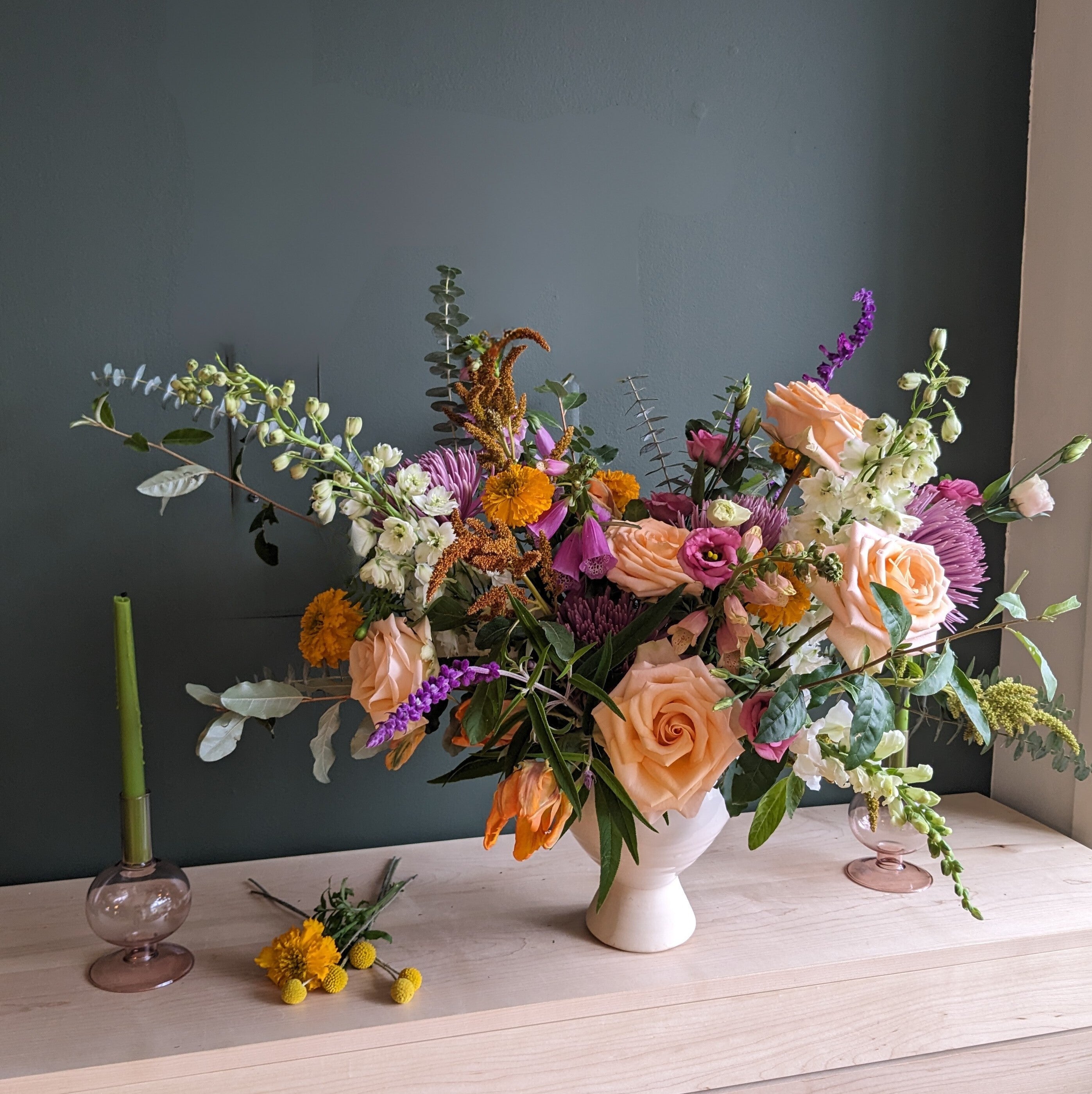 Flower Arranging Fridays: Vase Only Florals