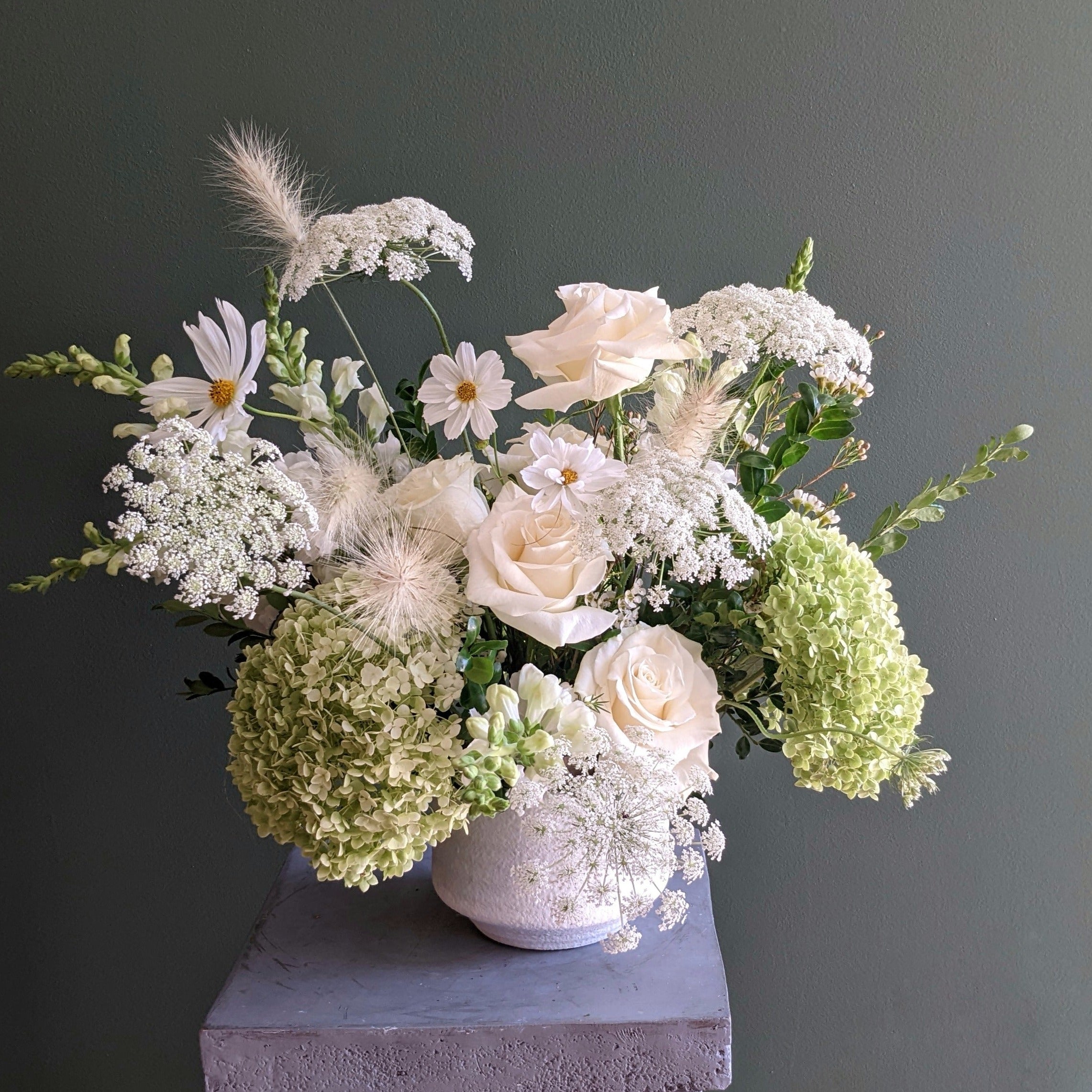 Impact Vase Arrangement – Lemon Terrace Florals