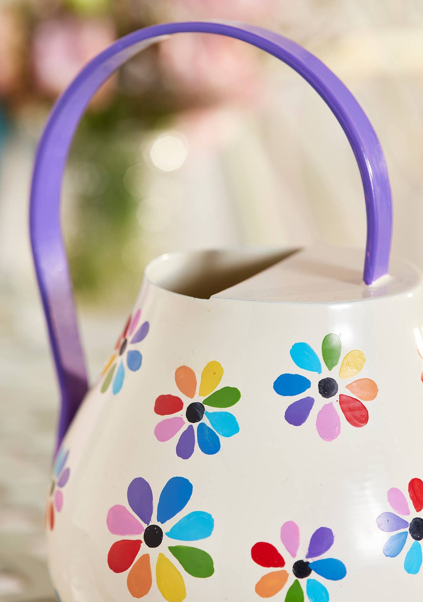 Rainbow Flower Watering Can