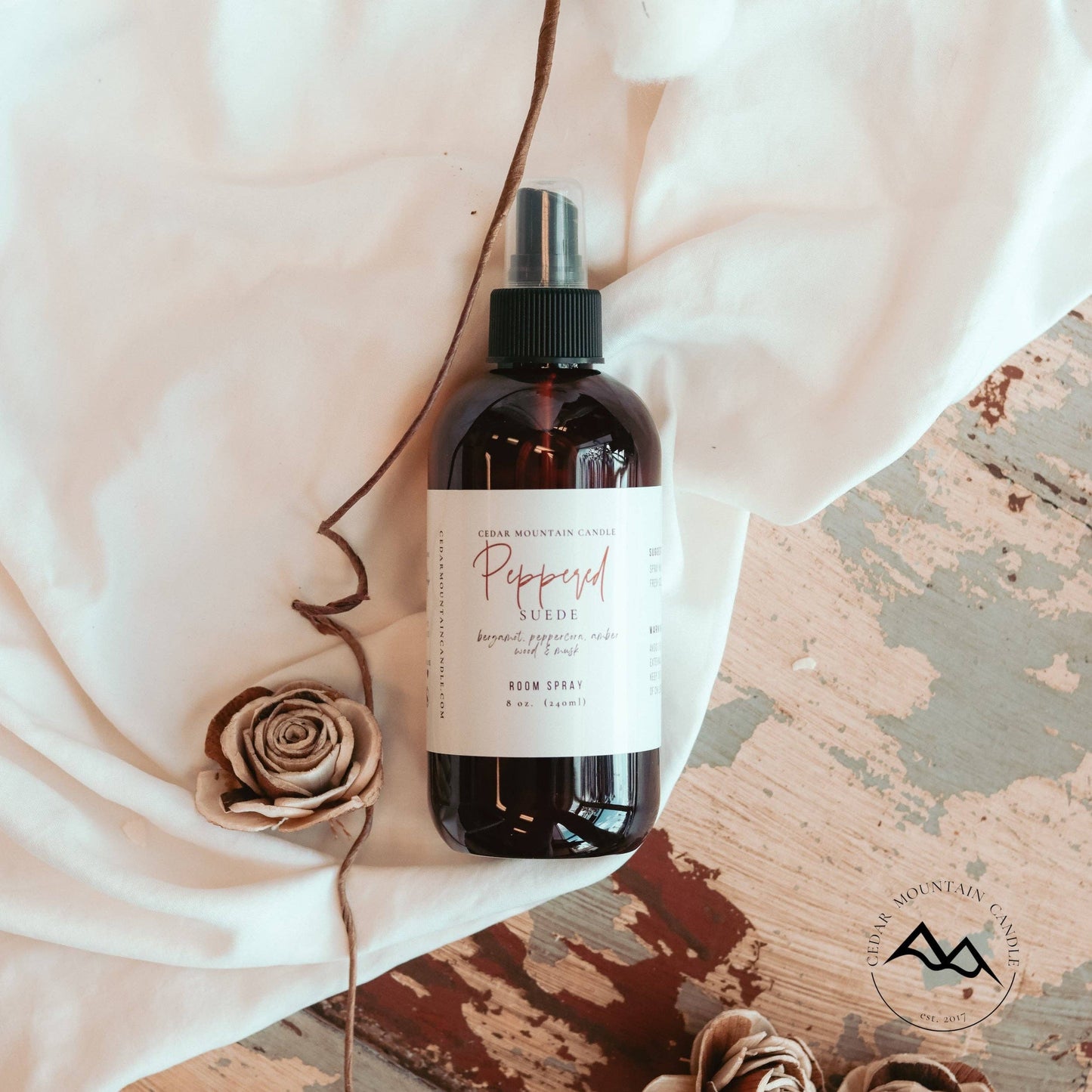 Room Spray - Choose Your Scent: Cascading Waterfall / 2 oz travel size